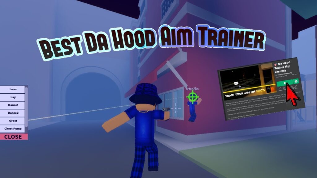Da Hood Aim Trainer