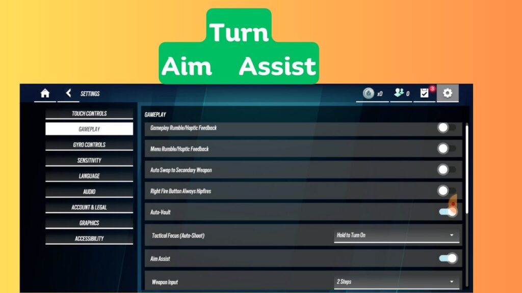 Does Siege have aim assist