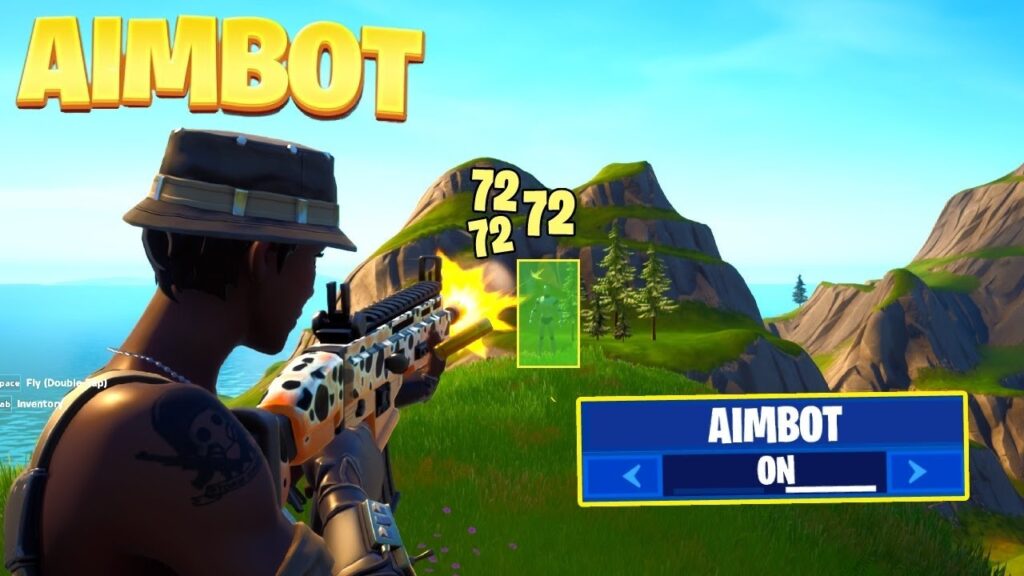 how to get aim bot in fortnite