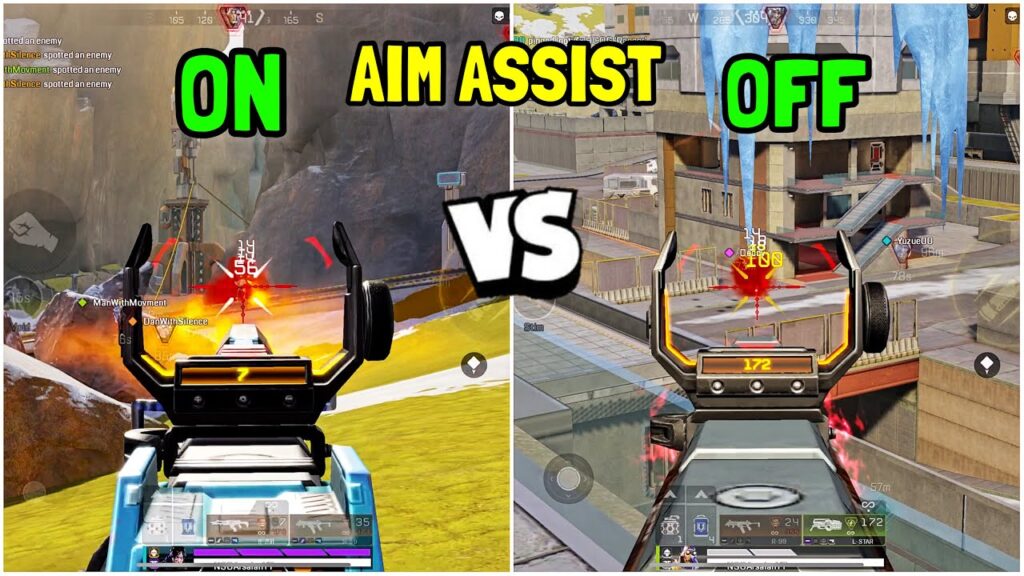how to turn off aim assist in Apex