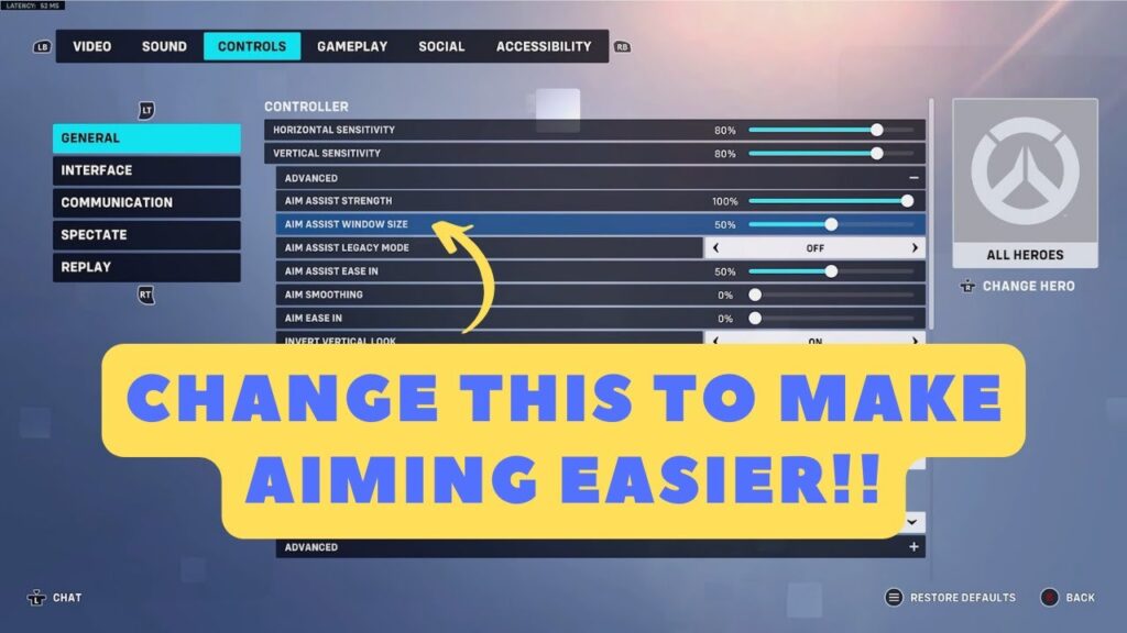 How to Turn Off Overwatch Aim Assist