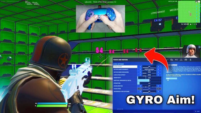 How to Turn On Gyro Aiming Fortnite