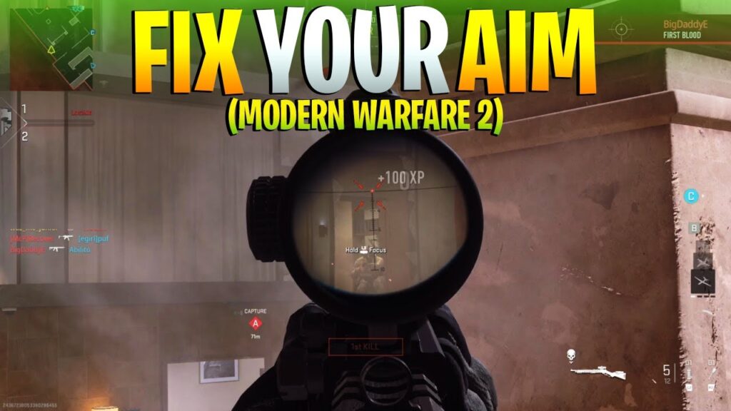 How to use aim assist MW2