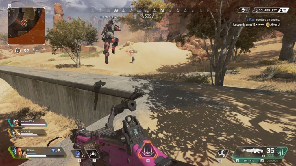 Is there aim assist in Apex