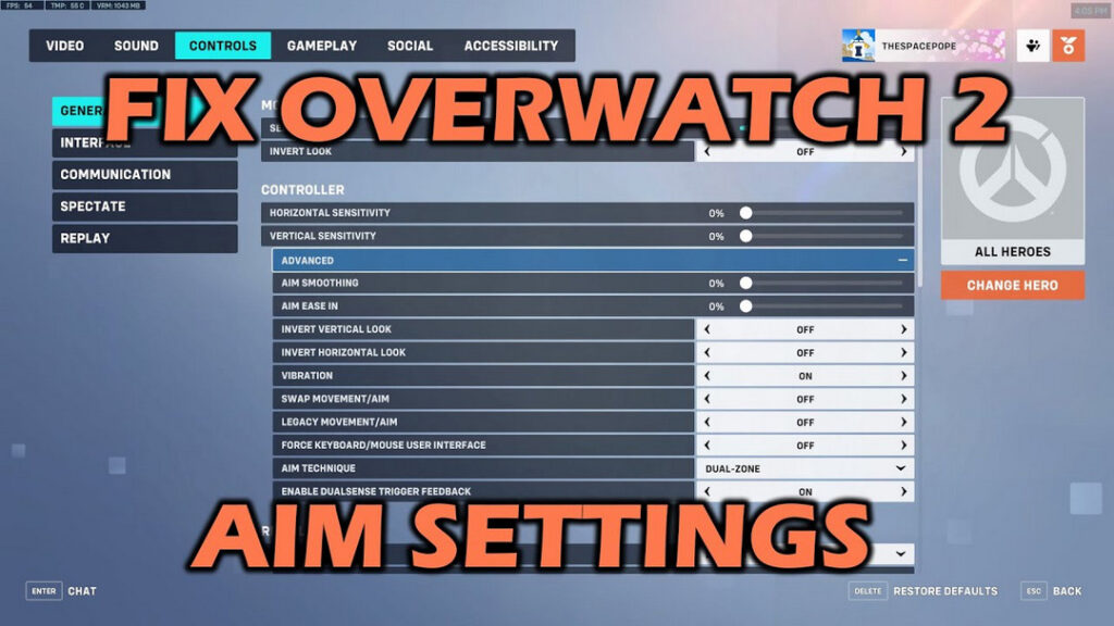 What is Aim Technique Overwatch 2