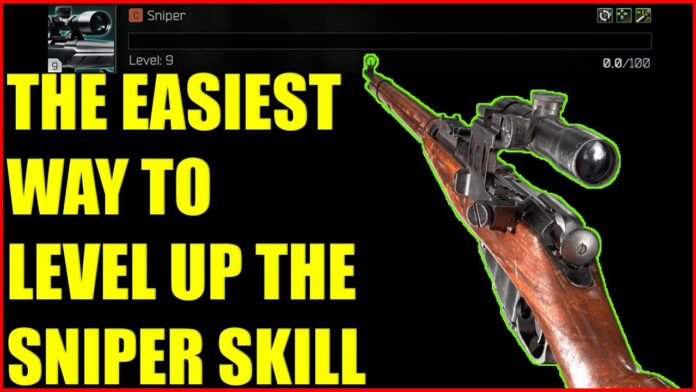 how to increase sniper skill tarkov