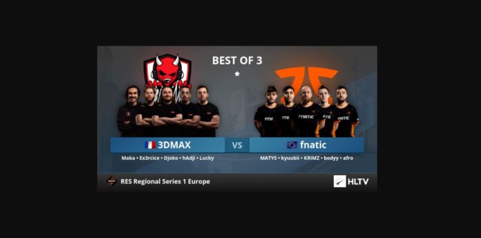 CS2 RES European Series 1 Playoffs 3DMAX vs Fnatic